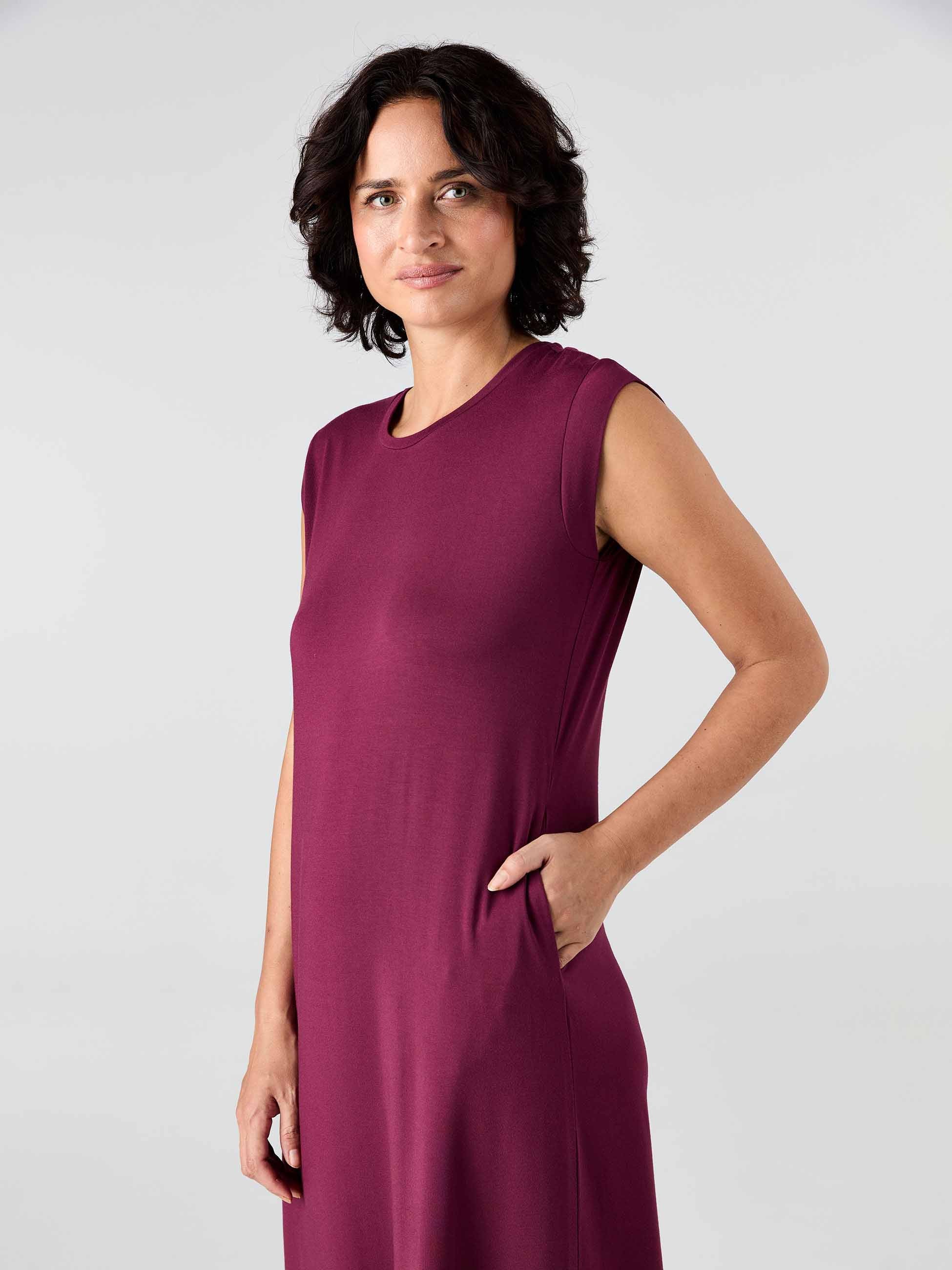 Roxy Maxi Dress - Ruby - Image 3