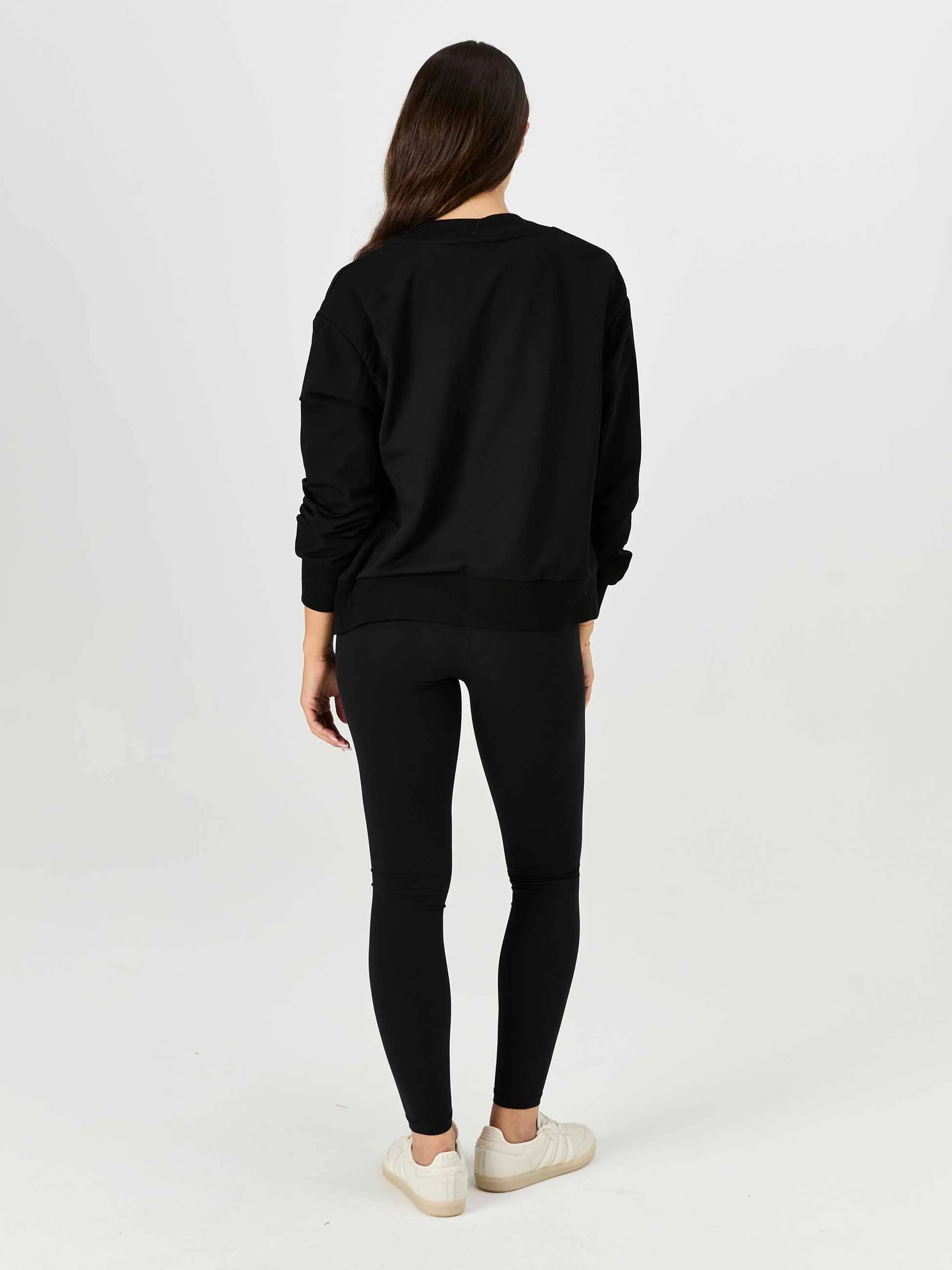 Soft Touch Full Length Legging - Black - Image 4