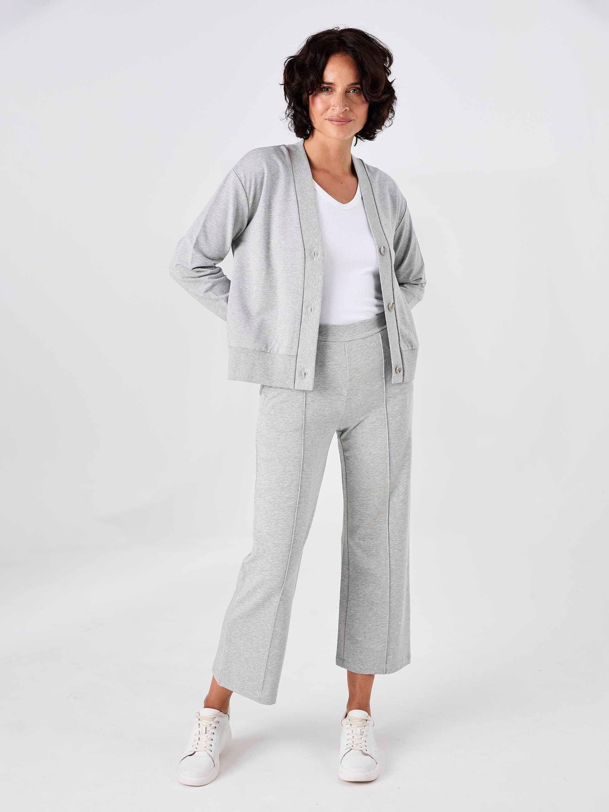 Suit Up Athleisure Pant - Grey Marl - Image 6