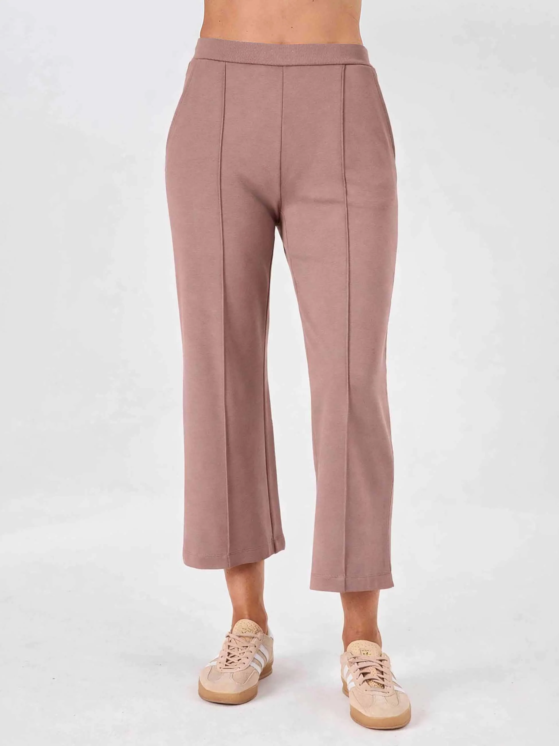 Suit Up Athleisure Pant - Taupe - Image 4