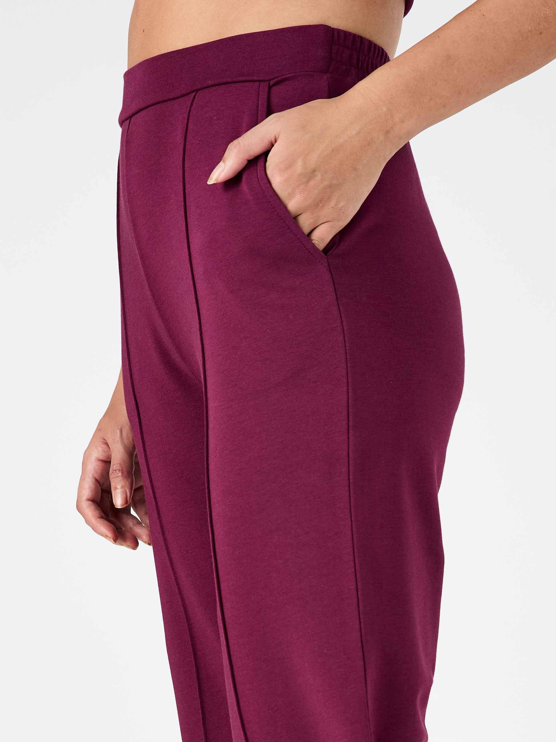 Tapered Sweat Pant - Ruby - Image 6