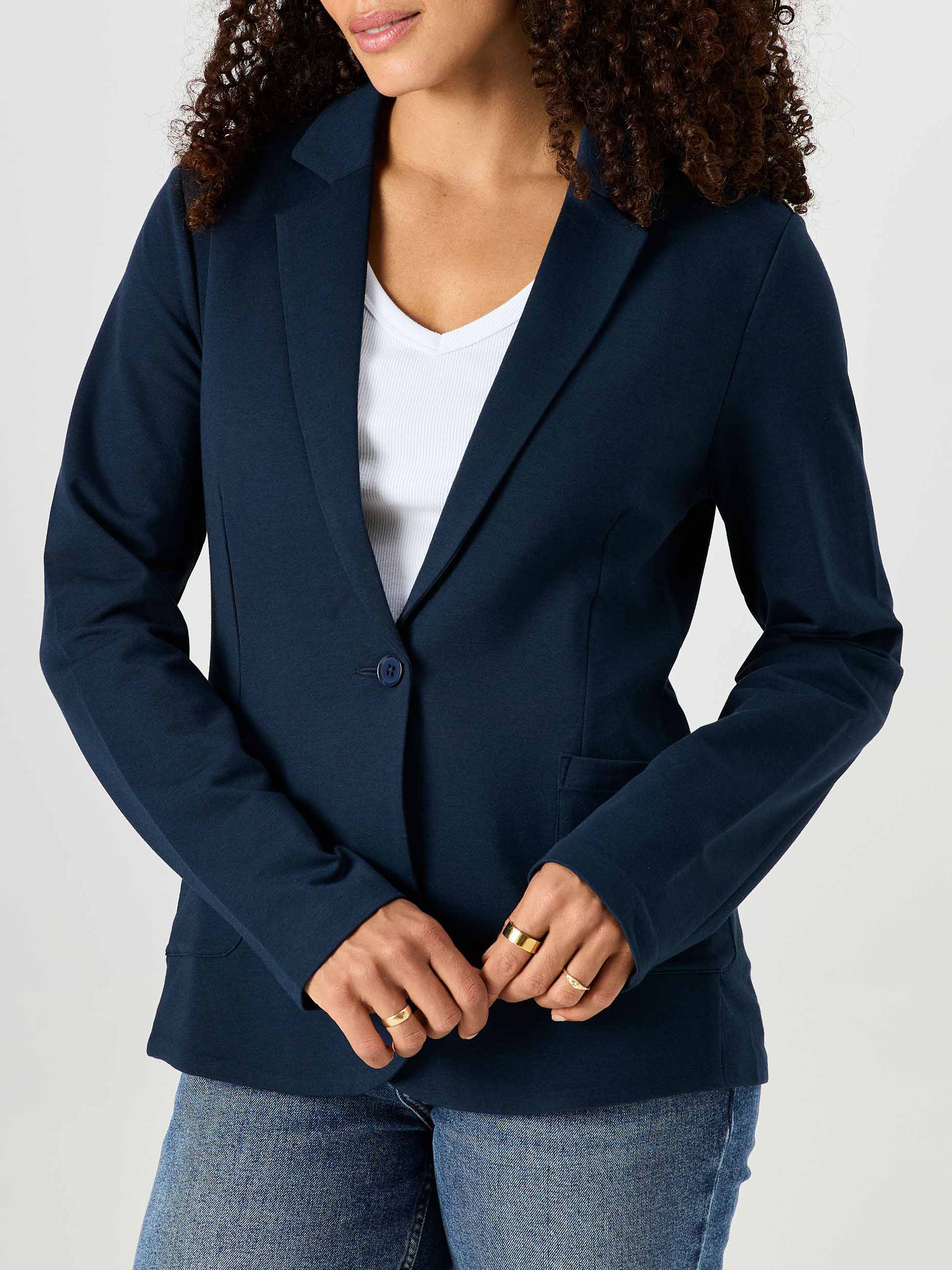 The Classic Jacket - Navy - Image 5