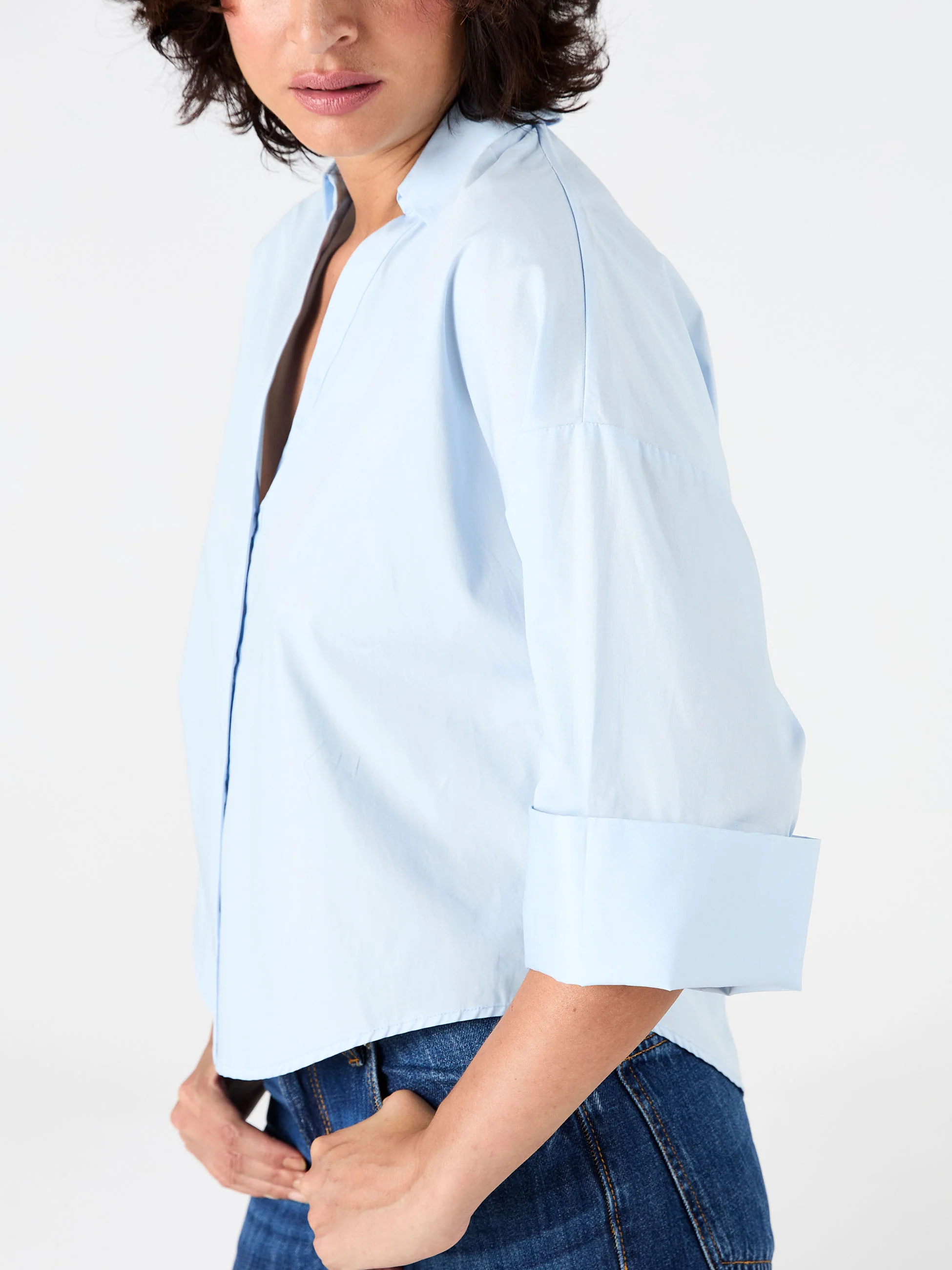 The Element Shirt - Pale Blue - Image 4
