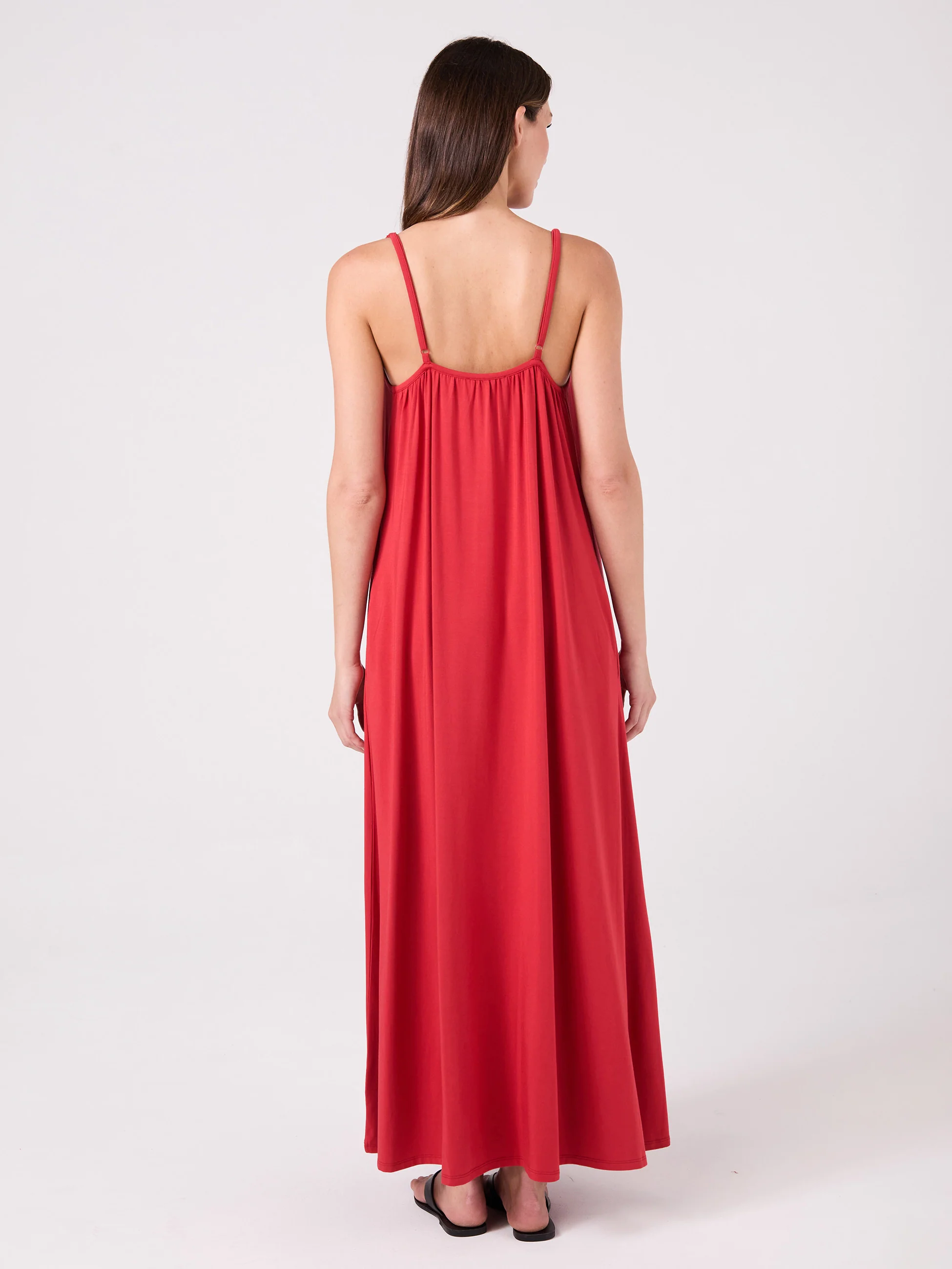 Venice Maxi Dress - Cherry - Image 3
